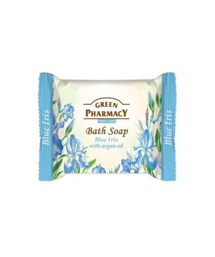 Green Pharmacy - Bath soap in bars - Blue iris with argan oil