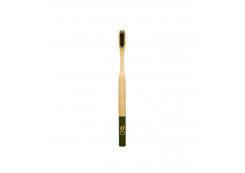Grums - Bamboo Scrub Smile Repeat Brush - Oliva