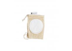 Grums - Bamboo makeup remover pads + bag 7 u.