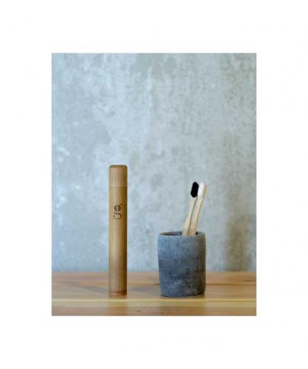 Grums - Bamboo Toothbrush Case