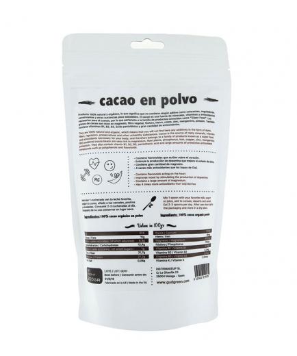 Gudgreen - Cacao en polvo 100%