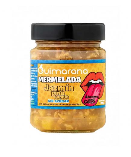 Guimarana - Sugar free natural jam 205g - Jasmine, pineapple and cinnamon