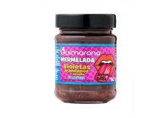 Guimarana - Natural sugar-free jam 205g - Violets, blueberries and vanilla
