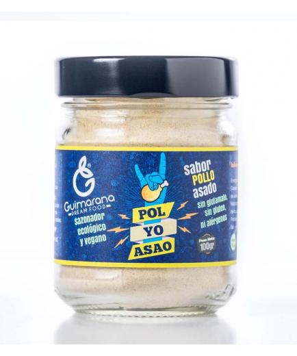 Guimarana - Sazonador vegano bio Pol Yo Asao 100g - Sabor pollo asado