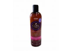 Hask - Champú hidratante Curl Care - Aceite de coco, aceite de argán y vitamina E