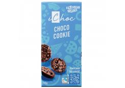 iChoc - Chocolate vegano ecológico 80g - Cookies