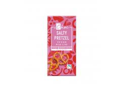 iChoc - Organic vegan chocolate 80g - Pretzel and sea salt