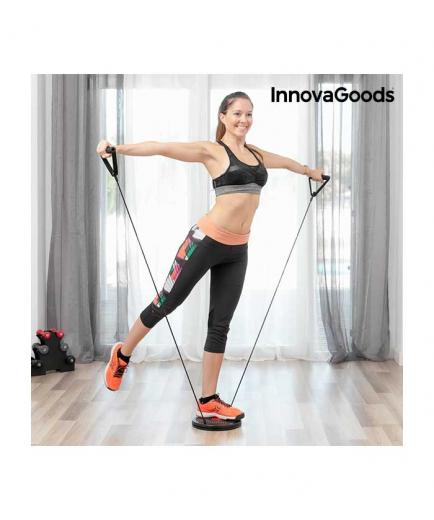 InnovaGoods - Disco giratorio para hacer ejercicio Cardio Twister