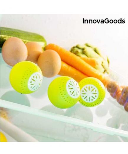 Innovagoods - Ecobolas para Frigorífico InnovaGoods (pack de 3)