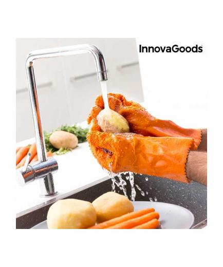 Innovagoods - Guantes para lavar frutas y vegetales