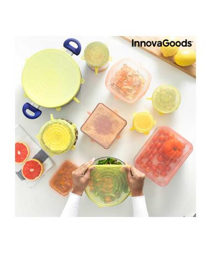 InnovaGoods - Kit of 10 reusable extensible lids
