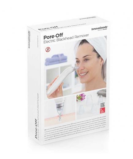 InnovaGoods - Limpiador facial eléctrico para puntos negros Pore·Off