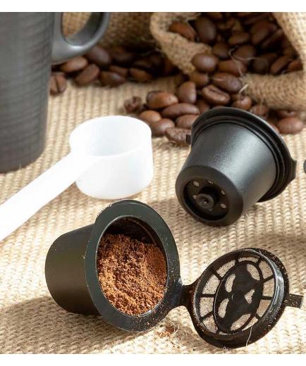 Innovagoods - Pack 3 reusable capsules for Recoff coffee