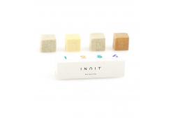 Inuit - Pack 4 solid facial soaps Combined Box