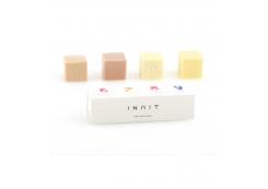 Inuit - Pack 4 solid facial soaps Extra Care Box