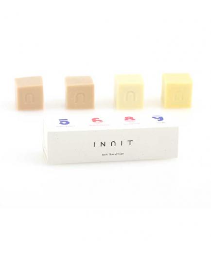 Inuit - Pack 4 solid facial soaps Golden Skin Box