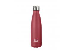 Irisana - Reusable stainless steel bottle 500ml - Red