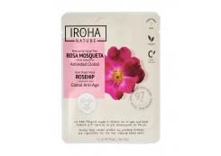 Iroha Nature - Mascarilla facial Tisú Antiedad Global - Rosa Mosqueta