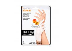 Iroha Nature - Guantes Mascarilla Reparadores para Manos - Melocotón