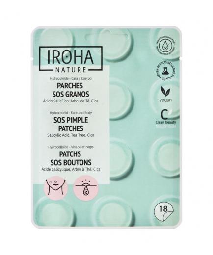 Iroha Nature - Parches SOS granos con ácido salicílico