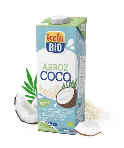 Isola Bio - Organic gluten-free rice and coconut drink 1L