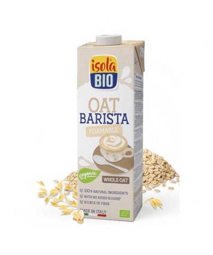 Isola Bio - Bebida de avena integral ecológica Oat Barista 1L