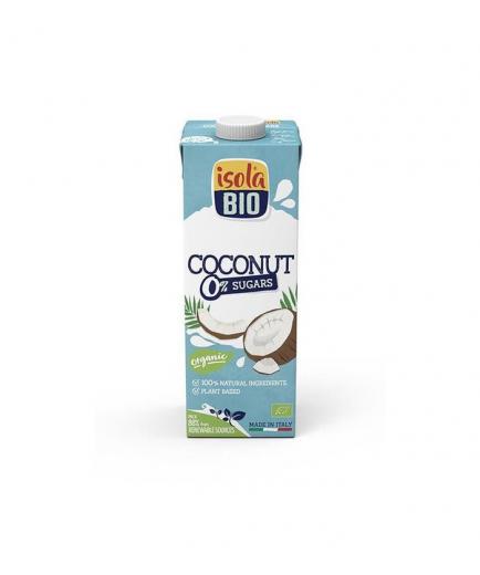 Isola Bio - Bebida ecológica de coco sin gluten y sin azúcar 1L