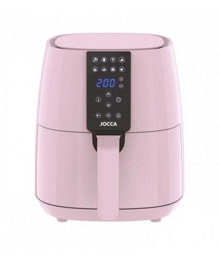 Jocca - Freidora de aire digital 3.8L - Rosa