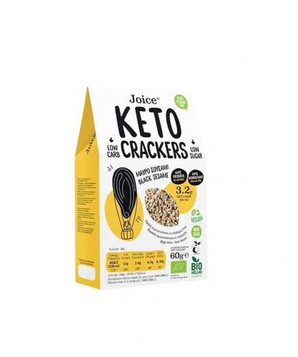Joice - Keto crackers 60g - Black sesame