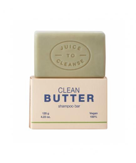 Juice to Cleanse - Clean Butter Vegan Solid Shampoo 120g