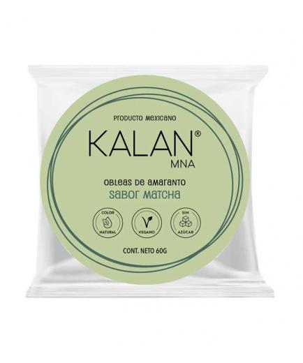 Kalan - Amaranth Wafers 60g - Matcha