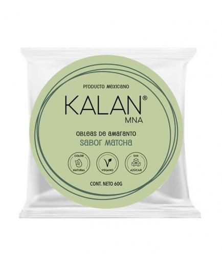 Kalan - Obleas de amaranto 60g - Matcha