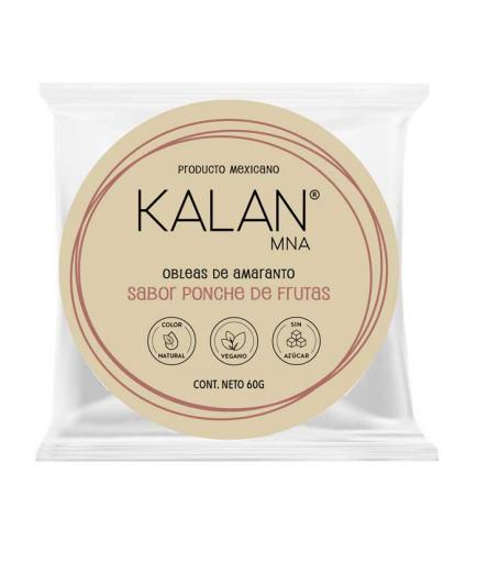 Kalan - Obleas de amaranto 60g - Ponche de frutas