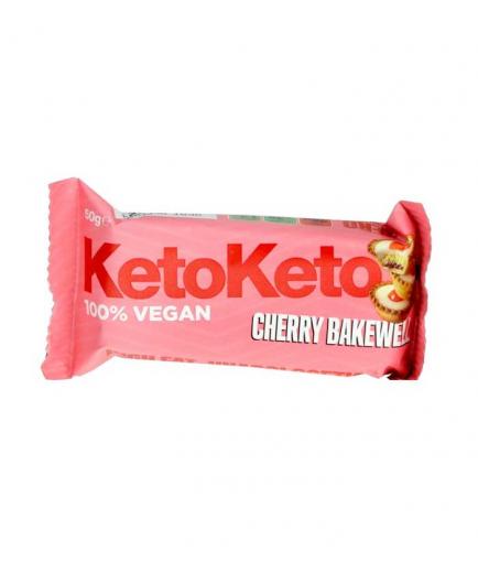 KetoKeto - Vegan bar 50g - Almonds and cherry