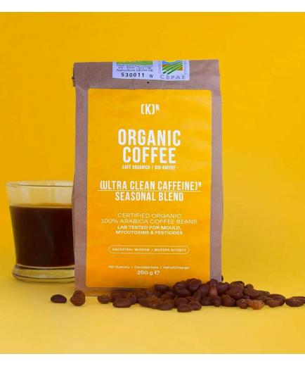 Ketonico - 100% arabica organic coffee 250g - Whole grain