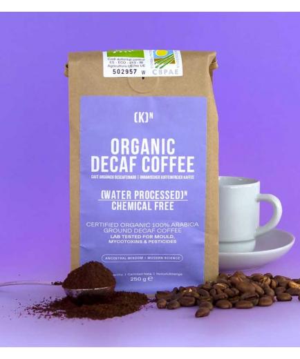 Ketonico - 100% Arabica organic coffee 250g - Ground decaffeinated