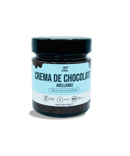Ketonico - Crema de chocolate y avellanas keto vegana 230g