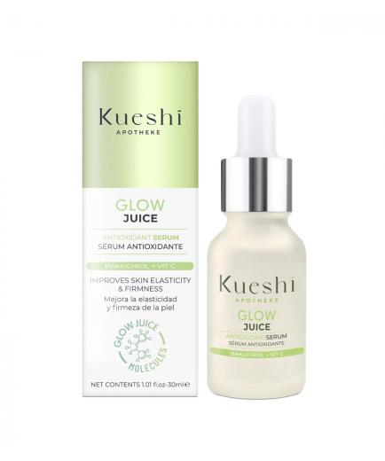 Kueshi - Sérum facial antioxidante Bakuchiol + Vit C Glow Juice