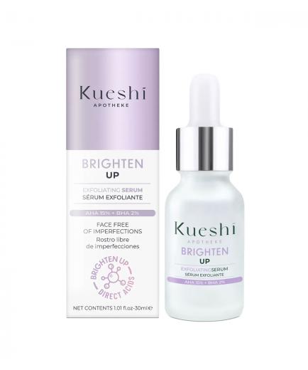 Kueshi - Sérum facial exfoliante AHA 15% + BHA 2% Brighten Up