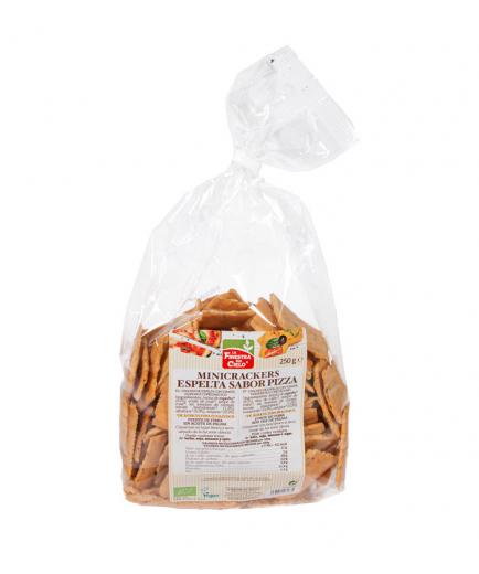 La Finestra sul Cielo - Mini crackers de espelta sabor pizza Bio 250g