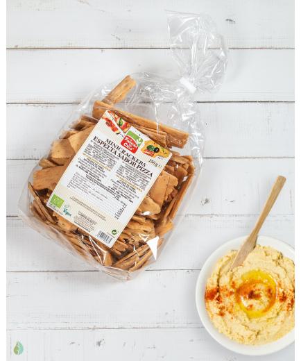 La Finestra sul Cielo - Mini crackers de espelta sabor pizza Bio 250g