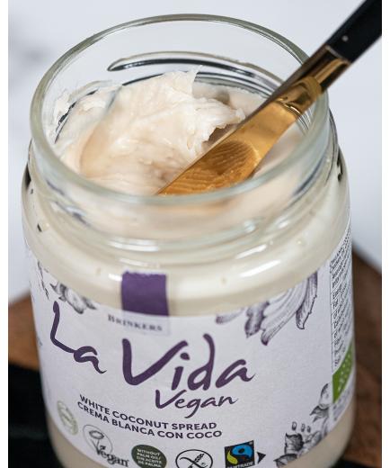 La Vida Vegan - Crema blanca con coco