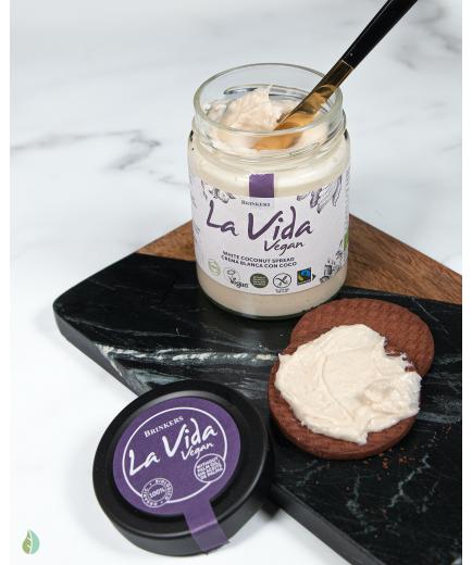 La Vida Vegan - Crema blanca con coco