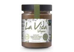 La Vida Vegan - Crema de avellanas y chocolate - 600 g