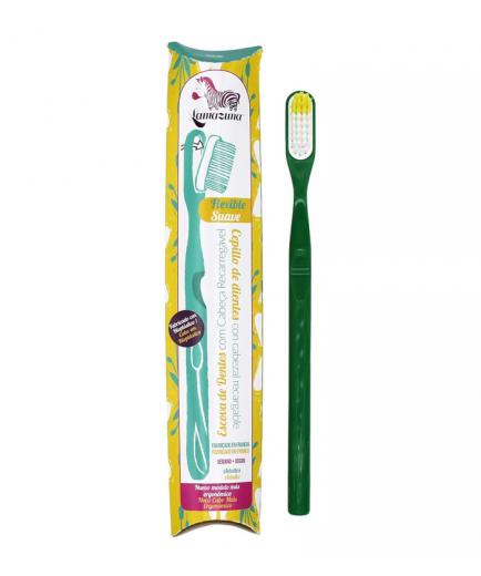 Lamazuna - Cepillo de dientes recargable verde - Suave