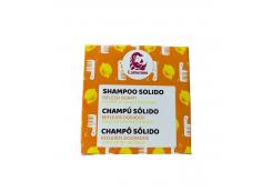 Lamazuna - Champú sólido para cabellos rubios  - Polvo de limón 70ml