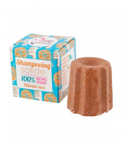 Lamazuna - Vegan solid shampoo - Dry hair: Orange and argan oil