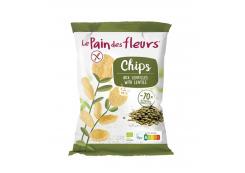 Le pain des fleurs - Organic lentil chips 50g