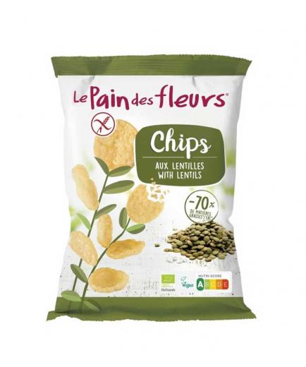Le pain des fleurs - Organic lentil chips 50g