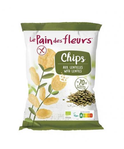 Le pain des fleurs - Chips de lentejas ecológicas 50g